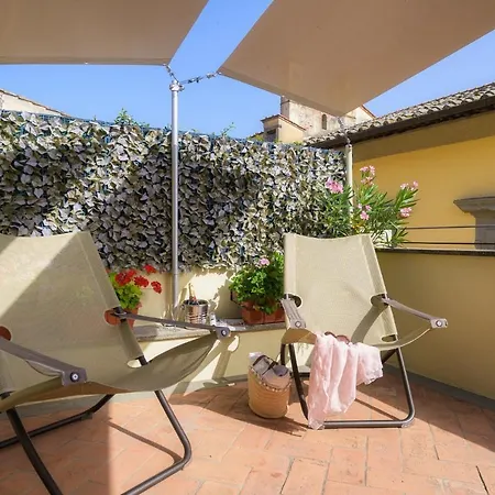 Terrazza Silena, Centro Storico Con Vista Cortona! דירה