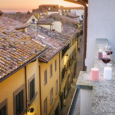 Terrazza Silena, Centro Storico Con Vista Cortona! Apartman *