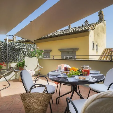 דירה Terrazza Silena, Centro Storico Con Vista Cortona! קורטונה