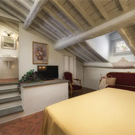 דירה Terrazza Silena, Centro Storico Con Vista Cortona! *