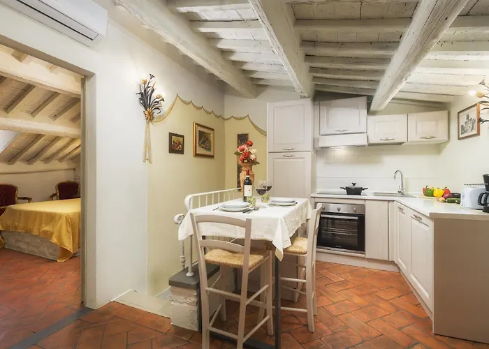 アパート Terrazza Silena, Centro Storico Con Vista Cortona! *