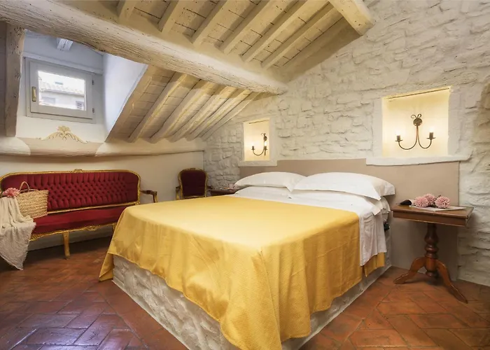 アパート Terrazza Silena, Centro Storico Con Vista Cortona!