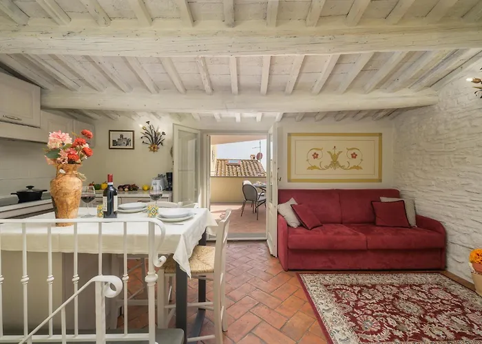 Terrazza Silena, Centro Storico Con Vista Cortona! Lägenhet